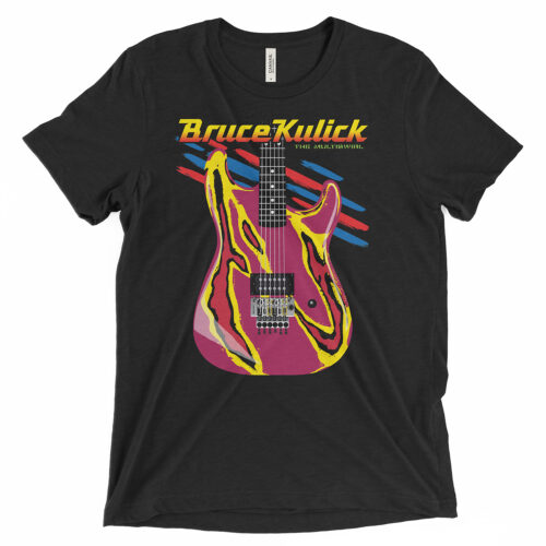 Bruce Kulick Guitar Nut Multi-Swirl 1985 Tee