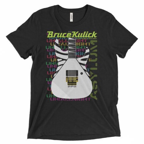 Bruce Kulick Guitar Nut Zebra Soloist Guitar Tee